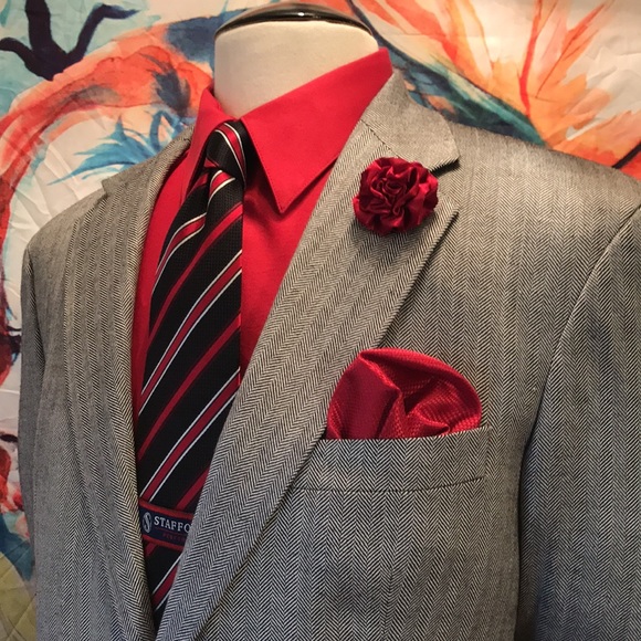 Andrew Fezza Silk Sport Coat - Picture 3 of 17